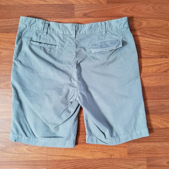 Save Khaki Lightweight Chino Cotton Twill Shorts Size 38 Blue New - Picture 3 of 7